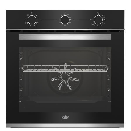 Beko Beyond b300 BBIM13100X - Forno - da incasso - nicchia - larghezza: 56 cm - prof. 55 cm - altezza: 59 cm - con sistema autopulente - Classe A - nero
